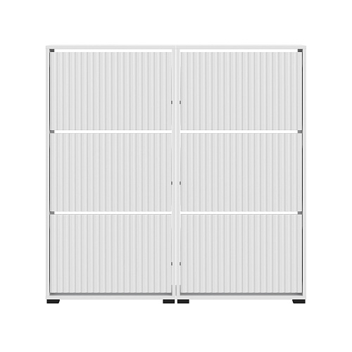 Тумба для обуви НК MOON 3 ящика Белый