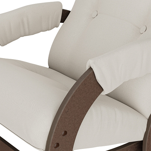 Кресло-глайдер Модель 68 орех антик шпон/ Maxx 100