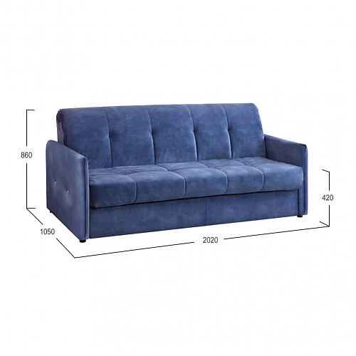 Диван Аккордеон с боковинами 1800