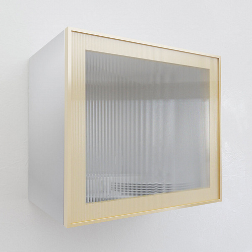 Фасад со стеклом из алюминиевого профиля 500х450