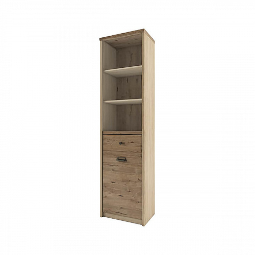 Шкаф открытый 1D1S/D1 DIESEL дуб мадура/веллингтон