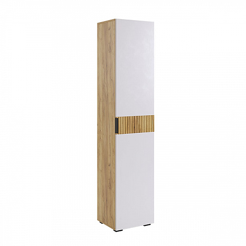 Прихожая Бери К7 дуб крафт золотой/белое дерево