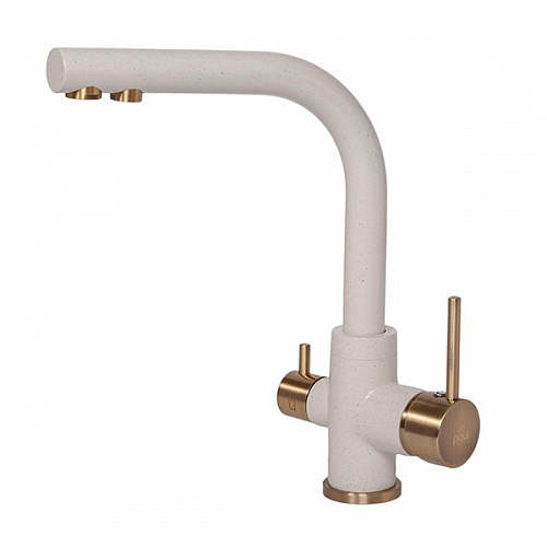 Смеситель для кухни высокий в цвет мойки Paulmark Ho213011