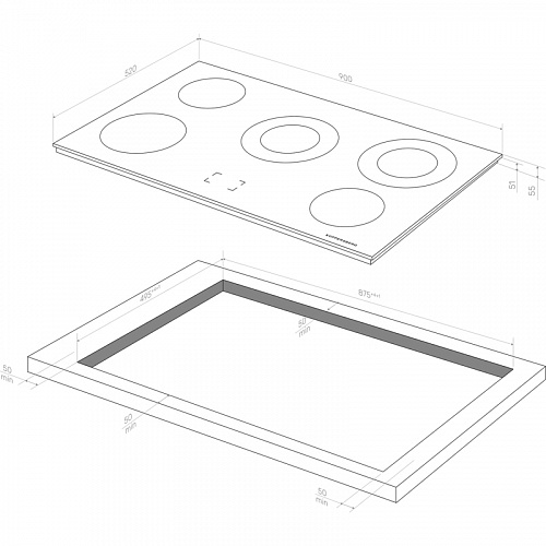 Варочная поверхность Kuppersberg ICI 624
