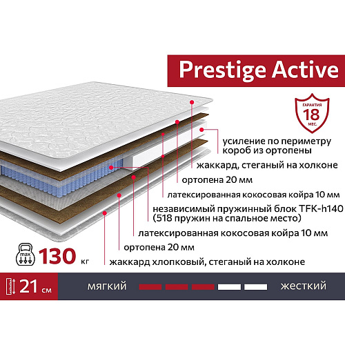 Матрас Престиж Актив 180х200