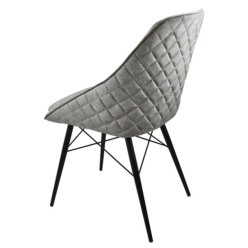 Стул Монти ST Люкс черный муар/Noel Pebble