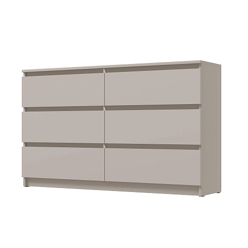 Комод ВЕГА 6Я Сатин