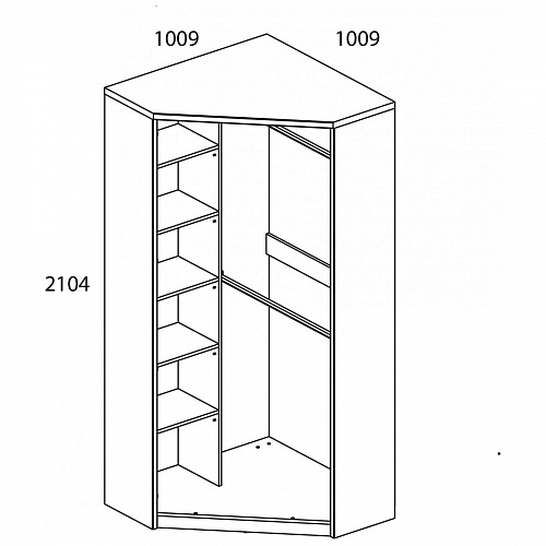 Набор детской мебели DIESEL №1 дуб мадура/веллингтон