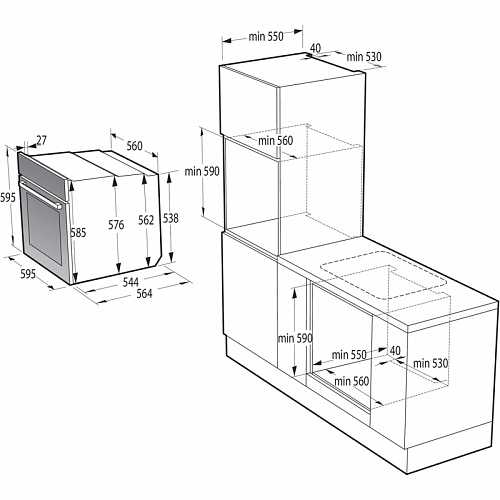 Духовой шкаф Gorenje BOS67372CLI