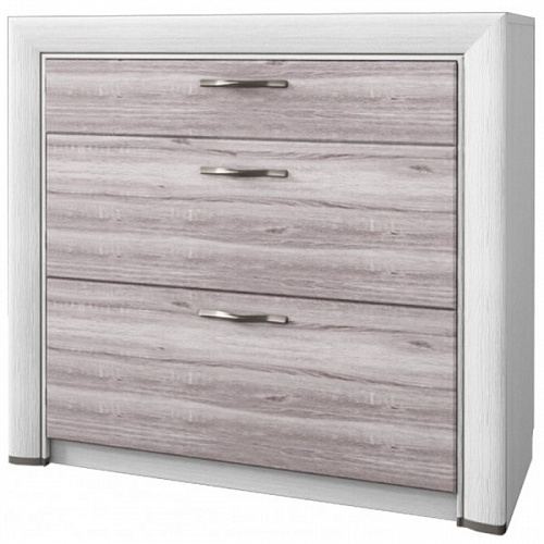 Комод 3S OLIVIA Вудлайн крем/дуб анкона