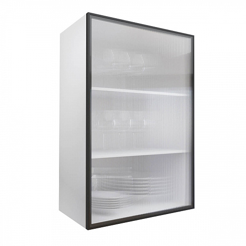 Фасад со стеклом из алюминиевого профиля 600х900