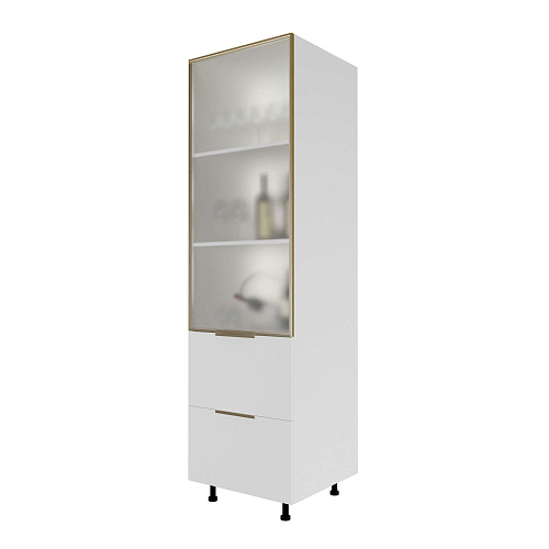 Фасад со стеклом из алюминиевого профиля (ПН600 ) 596х1298мм