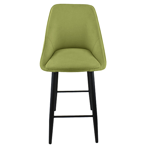 Стул барный Монти ST черный муар/Канди Олива