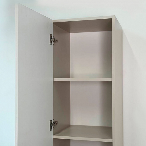 Шкаф однодверный Рич кашемир/фрапучино матовый/черный