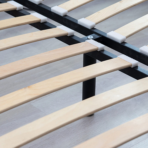 Кровать Оливия 1600х2000 Марика 485 серый