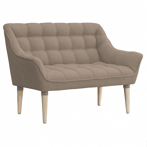 Диван Комфорт-8 ULTRA BEIGE/Бесцветный (Лак)