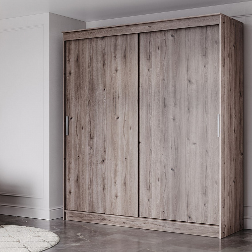 Шкаф-купе ГРАНД 1 2,0 Дуб горный/Дуб горный ЛДСП