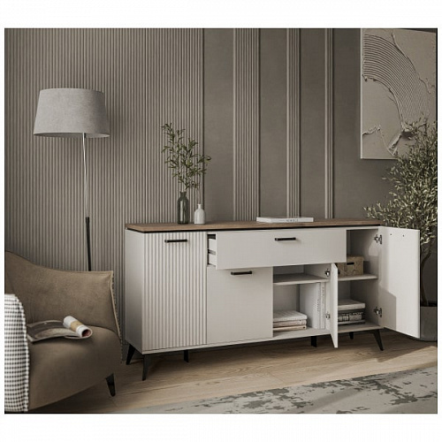 Комод VINATI 4D1S ПЕРСИДСКИЙ ЖЕМЧУГ/АМАРОК