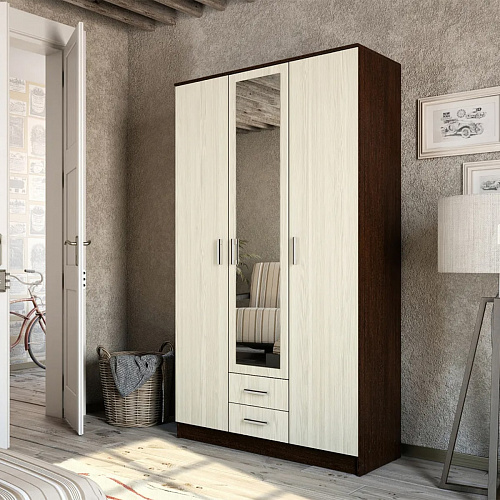 Шкаф Трио Венге-Лоредо