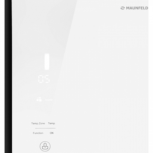 Холодильник MAUNFELD MFF177NFW Slim Inverter