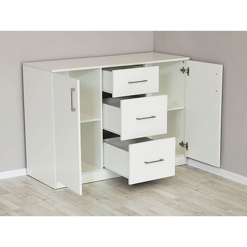 Комод КМ.006.02-12-00 Белый жемчуг