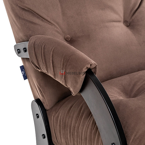 Кресло-глайдер Модель 68 Венге текстура, ткань V 23