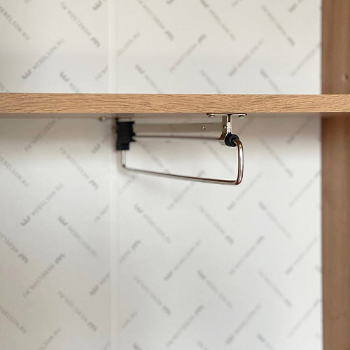 Шкаф двухдверный Моди дуб крафт золотой/белое дерево