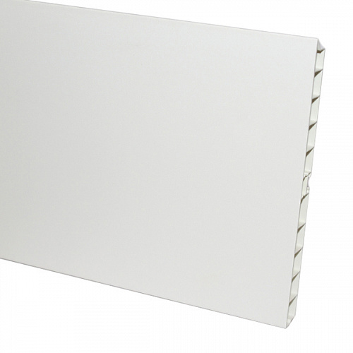 Цоколь кухонный ПВХ 150х4000мм, белый глянец