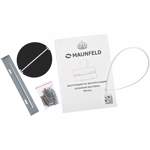 Кухонная вытяжка MAUNFELD MERSEY 60 Inox Glass white