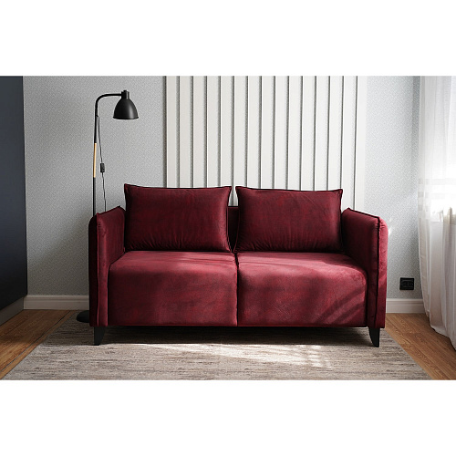 Диван Леон 1,6 Бордо