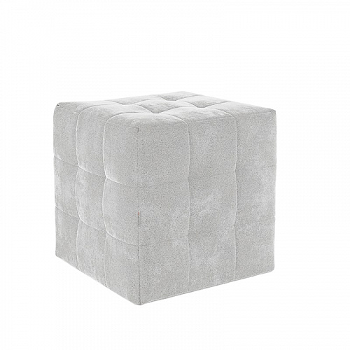 Пуф Рубик 2 галька (велюр)