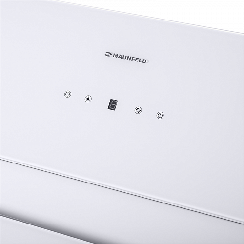 Кухонная вытяжка MAUNFELD MERSEY 90 WHITE Glass WHITE