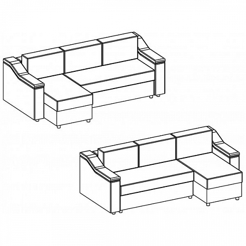 Диван угловой FELLINI NEBBY 014