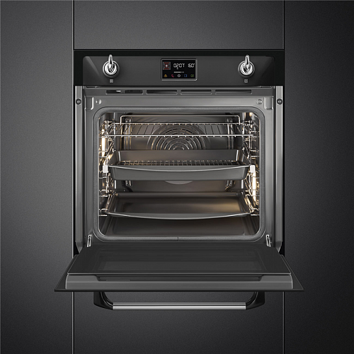 Встраиваемый духовой шкаф SMEG SOP6902S2PN