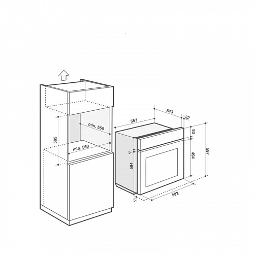 Встраиваемый духовой шкаф Brandt BOP7537BB