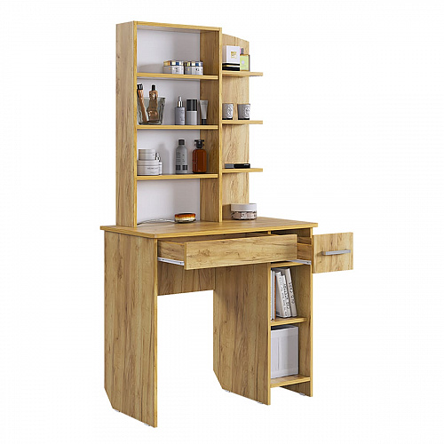 Туалетный столик Виктория-1 дуб крафт золотой