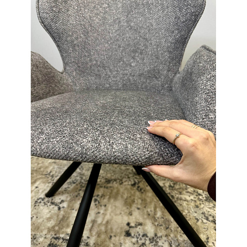 Стул Kenner 311SD черный/серый B12