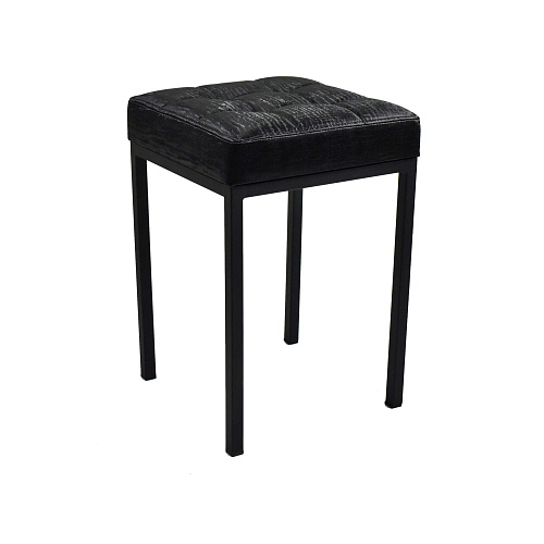 Табурет Олимпик черный муар/Бенгал черный