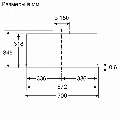 Вытяжка BOSCH DLN77AC50