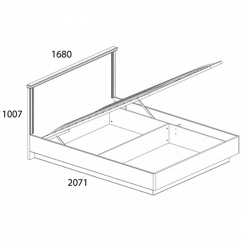 Спальный гарнитур VALENCIA Серый