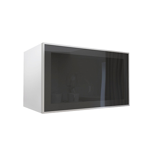 Фасад со стеклом из алюминиевого профиля 600х350