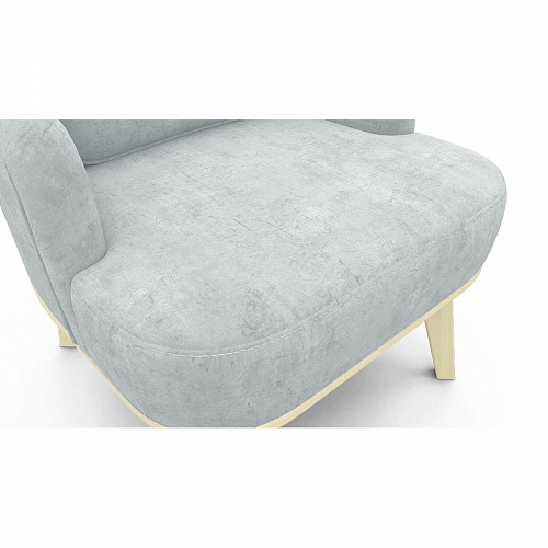 Кресло отдыха Комфорт-5 Низкая спинка FRESCA BRILLIANT/Бесцветный