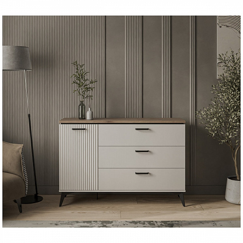 Комод VINATI 1D3S ПЕРСИДСКИЙ ЖЕМЧУГ/АМАРОК