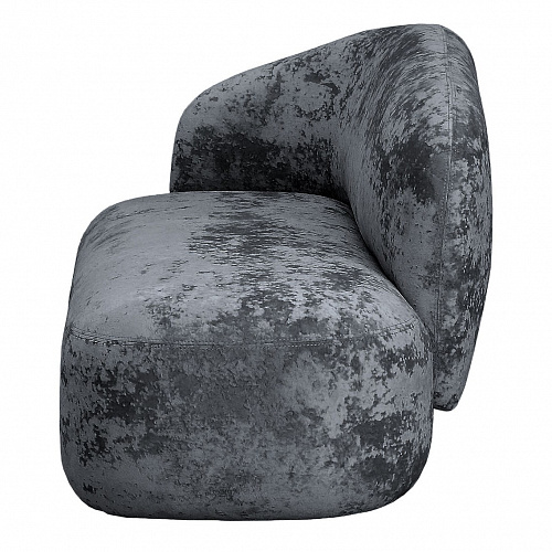 Софа Саваж PLUSH GRAPHITE левая
