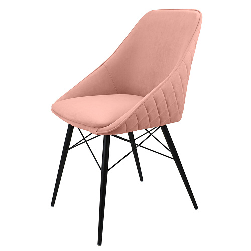 Стул Монти ST Люкс черный муар/Катания Корал