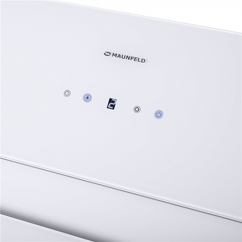 Кухонная вытяжка MAUNFELD MERSEY 90 WHITE Glass WHITE