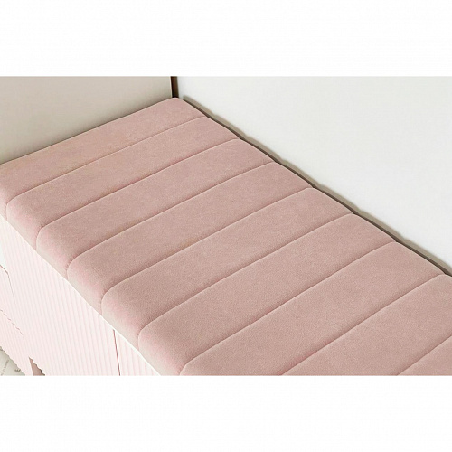 Подушка Зефир нежно-розовый (велюр)