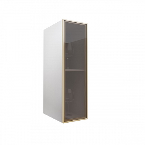 Фасад со стеклом из алюминиевого профиля 200х700