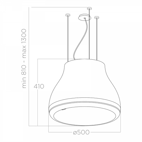 Вытяжки Elica SHINING CAST IRON/F/50-PRF0120590A
