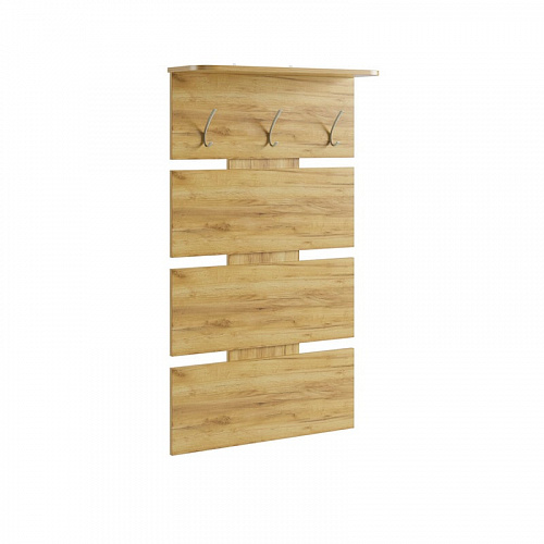 Вешалка Реал 2 дуб крафт золотой